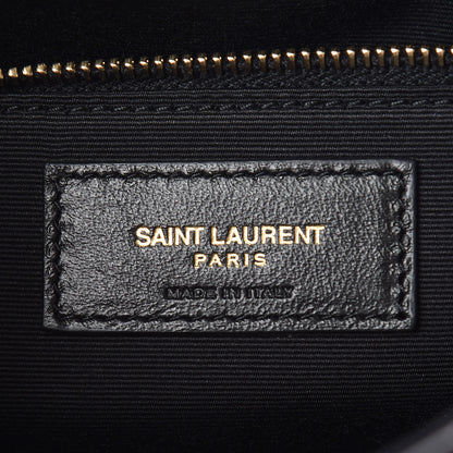 Saint Laurent Lambskin Patchwork Monogram Large Jamie Black 9 of 13