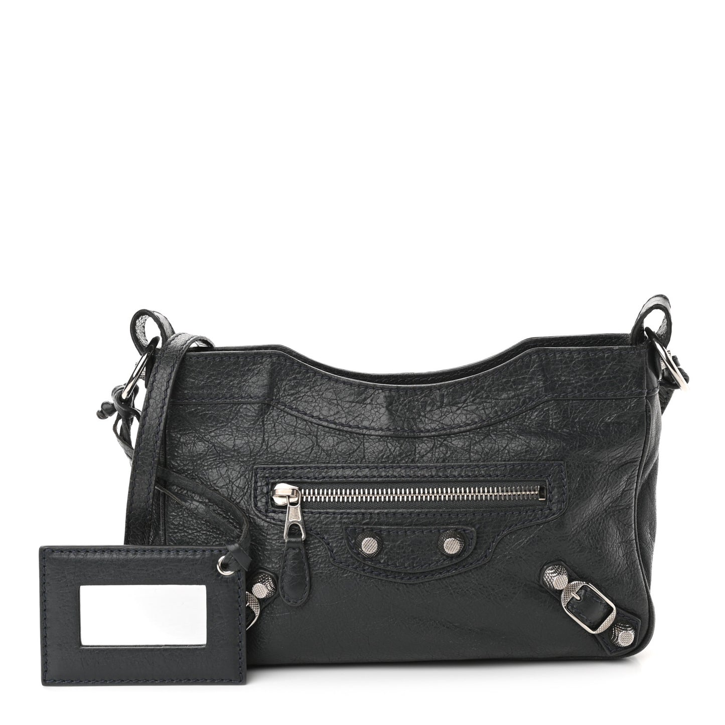 Agneau Giant 12 Silver Hardware Hip Anthracite