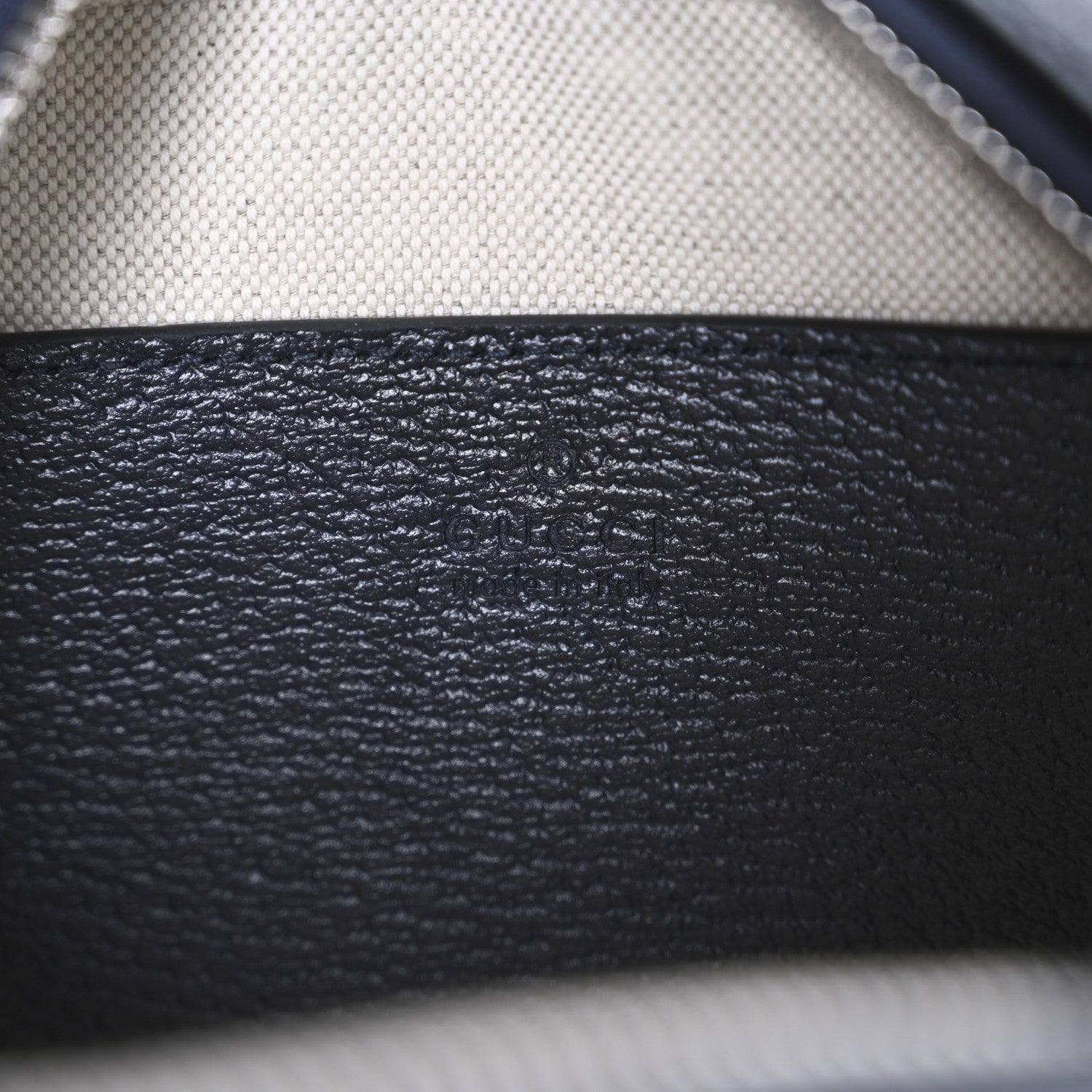 Gucci GG Supreme Monogram Textured Dollar Calfskin Web Small Ophidia Camera Bag Beige Blue 6 of 10