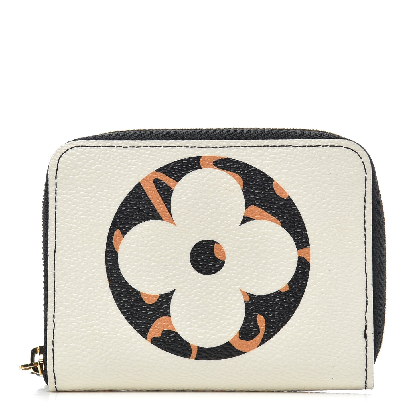 Monogram Giant Jungle Zippy Coin Purse Ivory