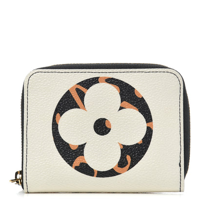 Louis Vuitton Monogram Giant Jungle Zippy Coin Purse Ivory 1 of 6