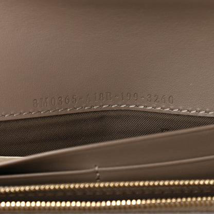 Fendi Vitello Cruise F is Fendi Continental Envelope Wallet on Chain Tortora 7 of 12