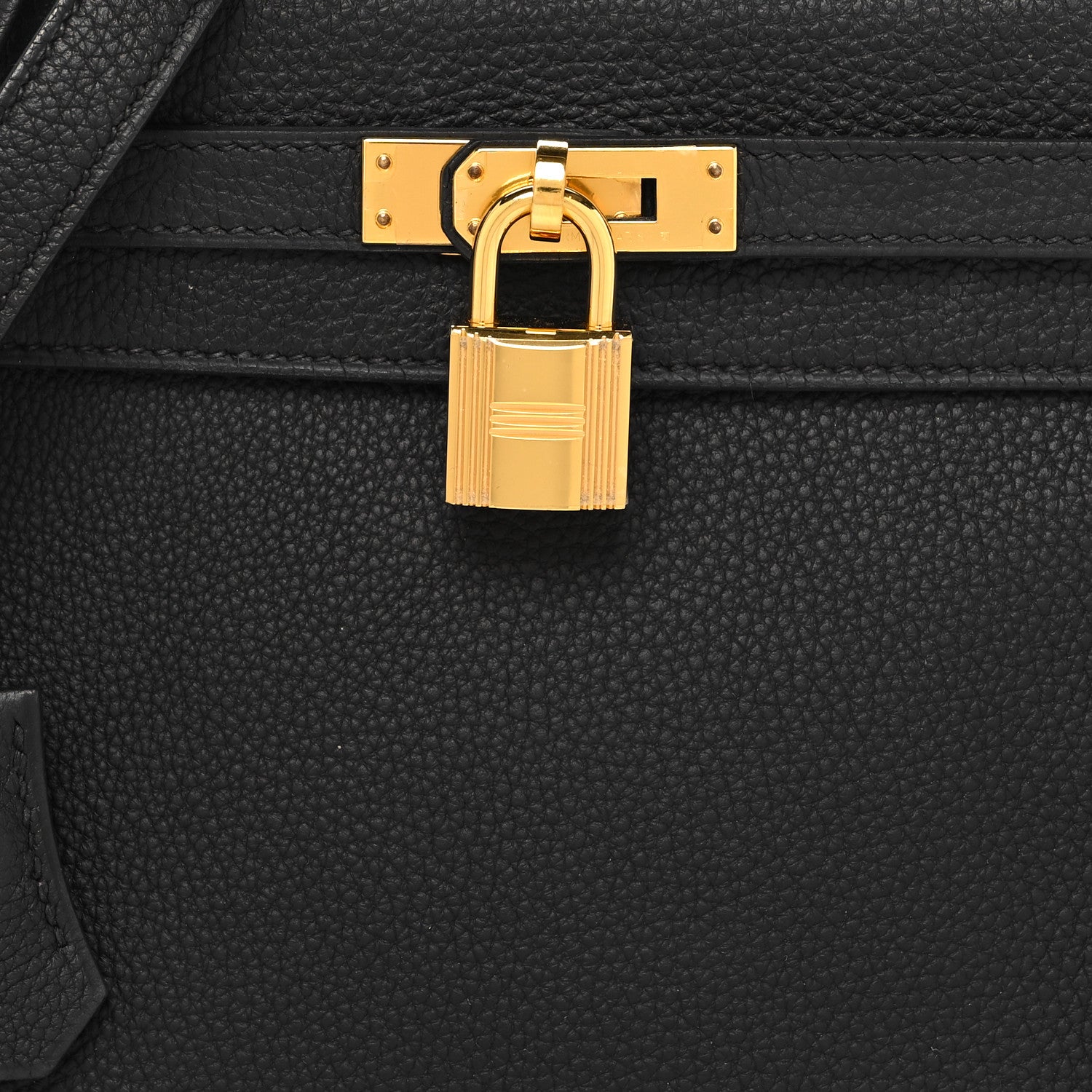 Hermes Togo Kelly Retourne 25 Black 8 of 12