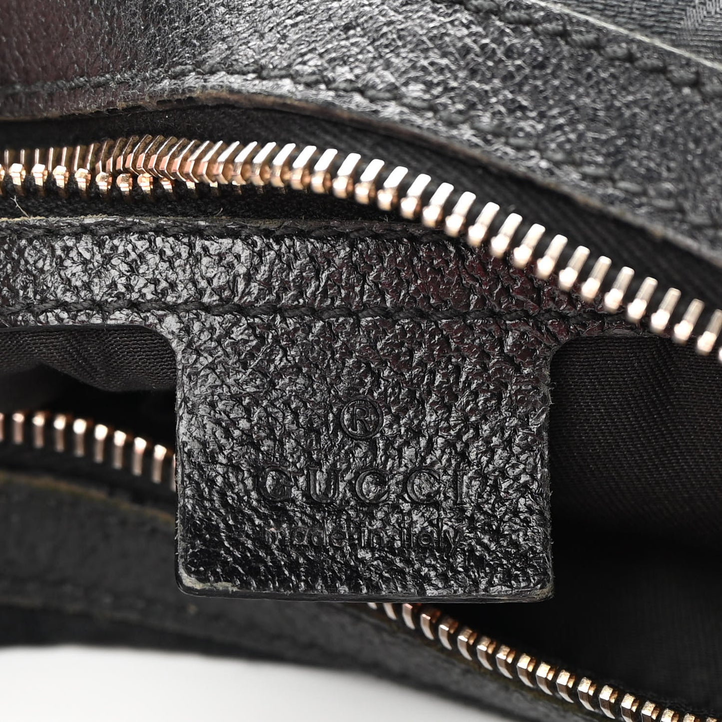 Monogram Small Charmy Hobo Black
