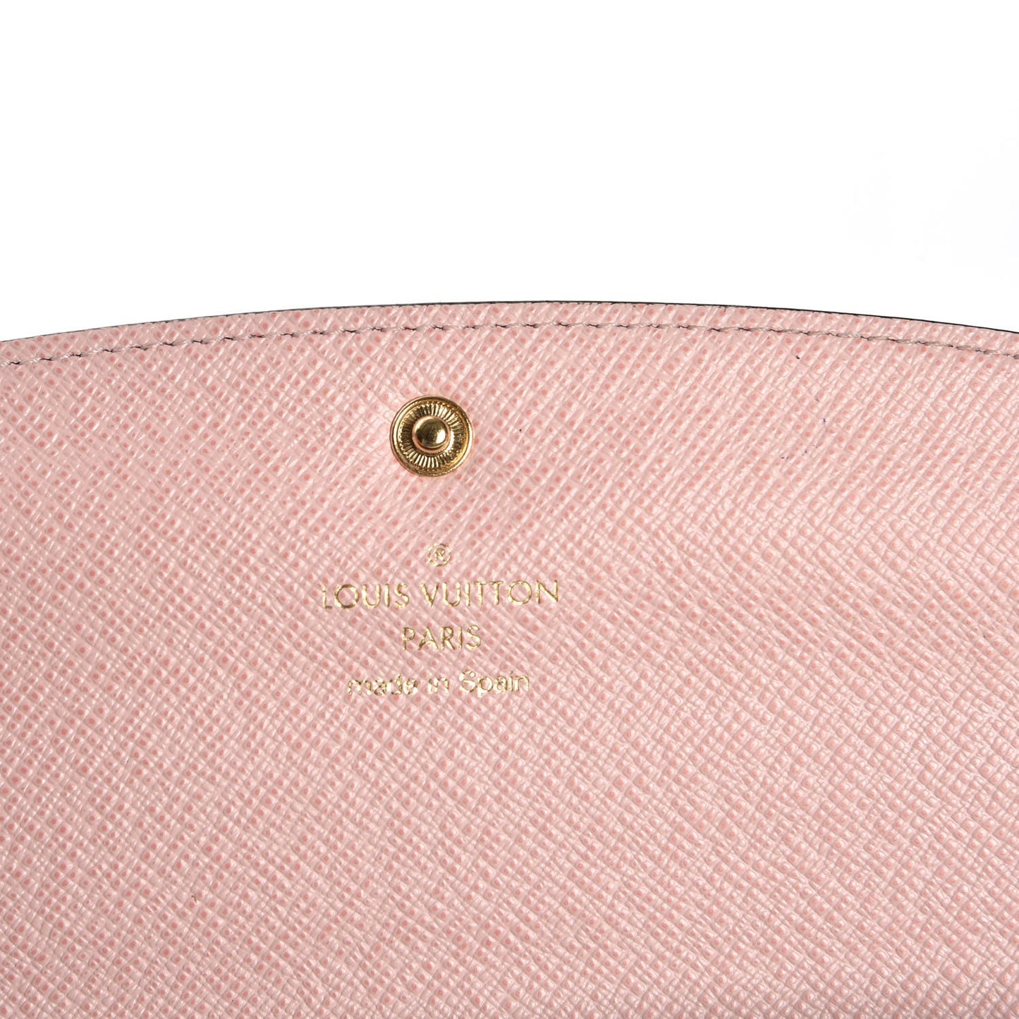 Monogram Emilie Wallet Rose Ballerine