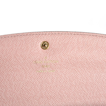 Louis Vuitton Monogram Emilie Wallet Rose Ballerine 6 of 8