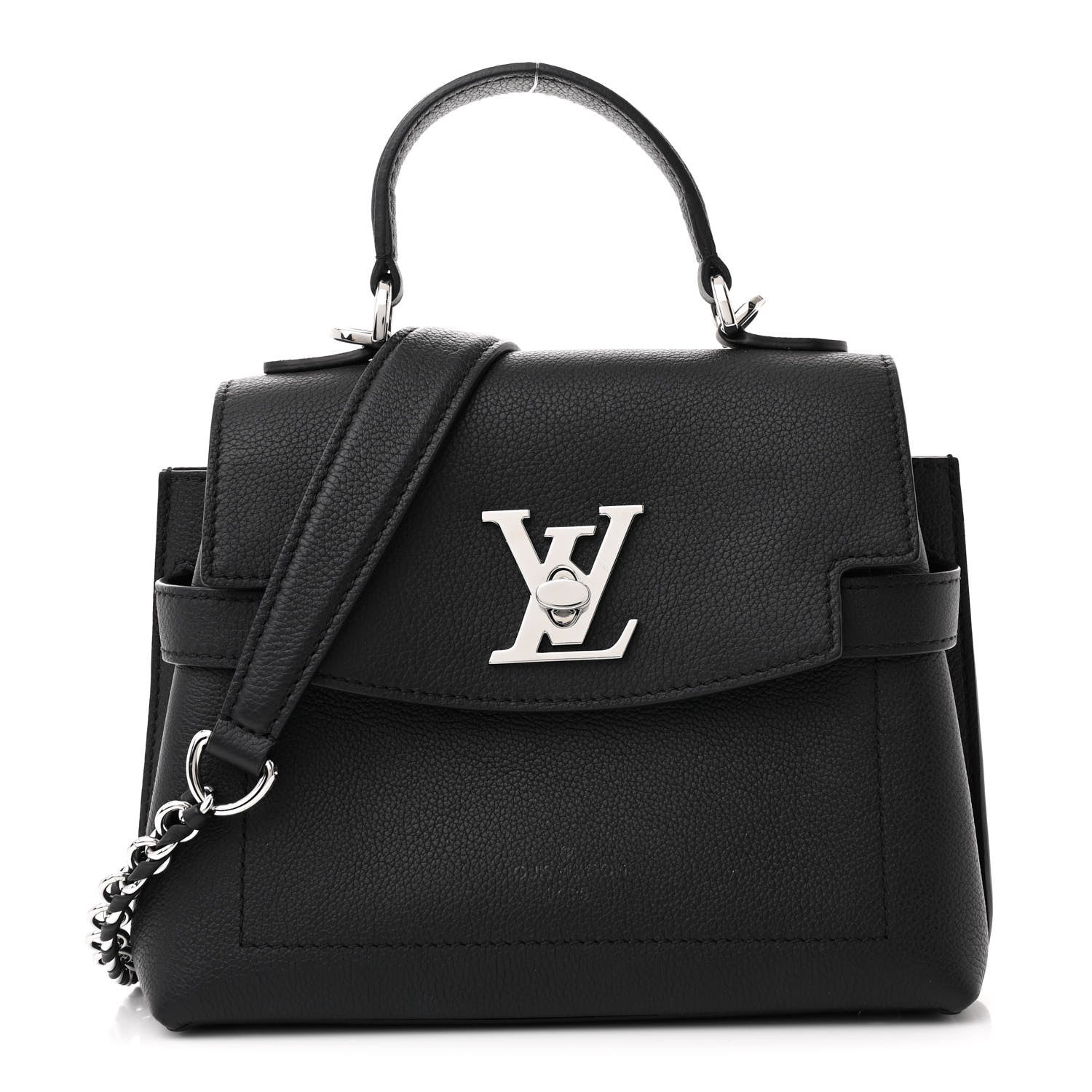Louis Vuitton Calfskin Lockme Ever Mini Black 1 of 9