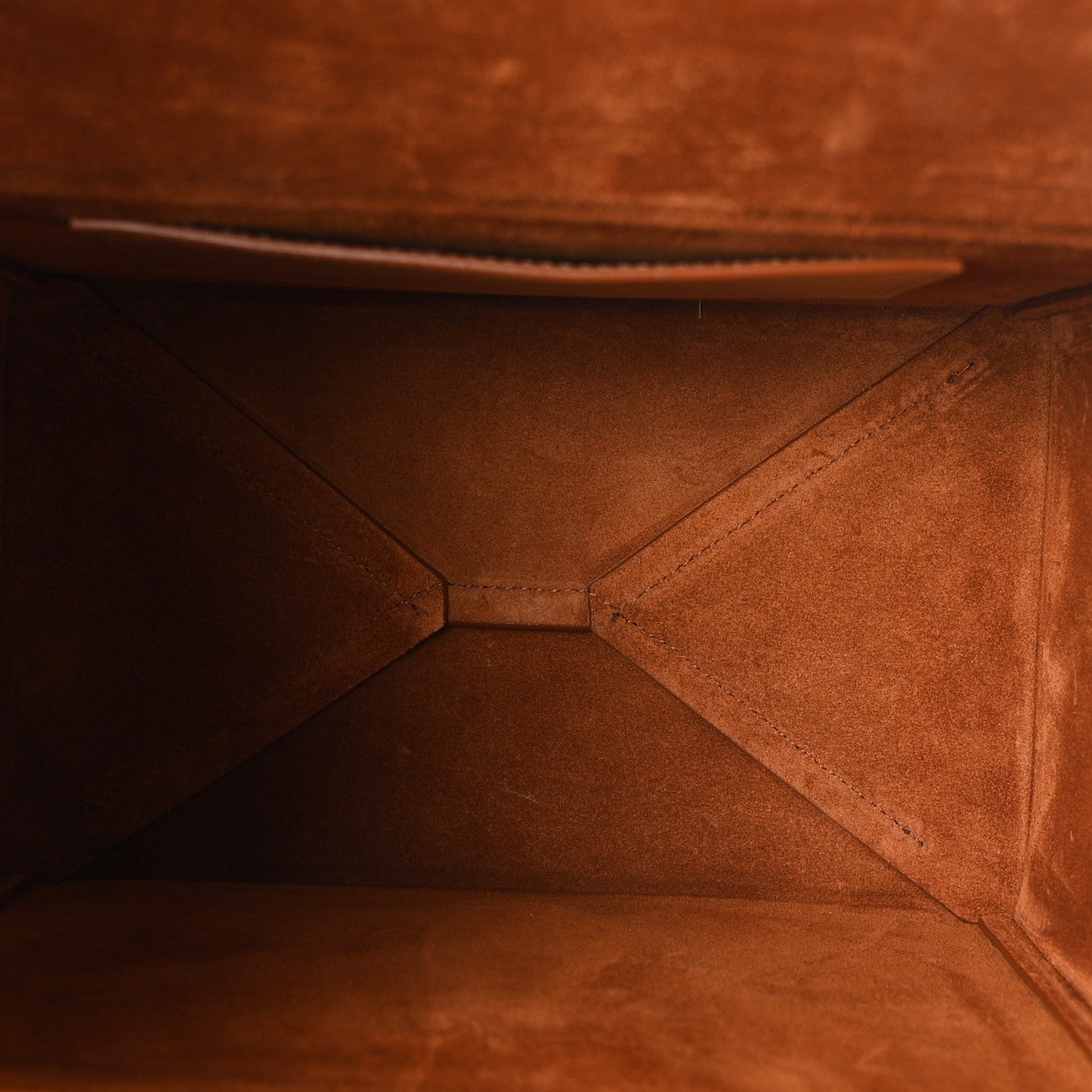 Saint Laurent Calfskin Monogram Take Away Box Dusty Vintage Brown Gold 5 of 8