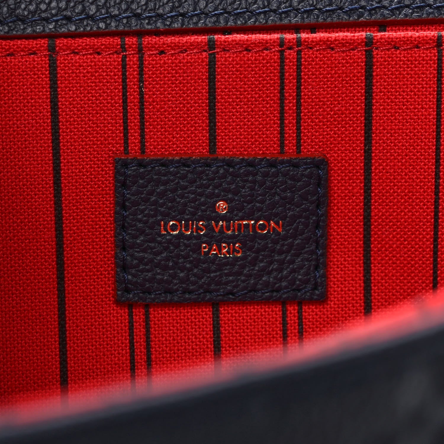 Louis Vuitton Empreinte Pochette Metis Marine Rouge 5 of 10