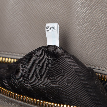Prada Saffiano Lux Extra Large Galleria Double Zip Tote Argilla 7 of 23