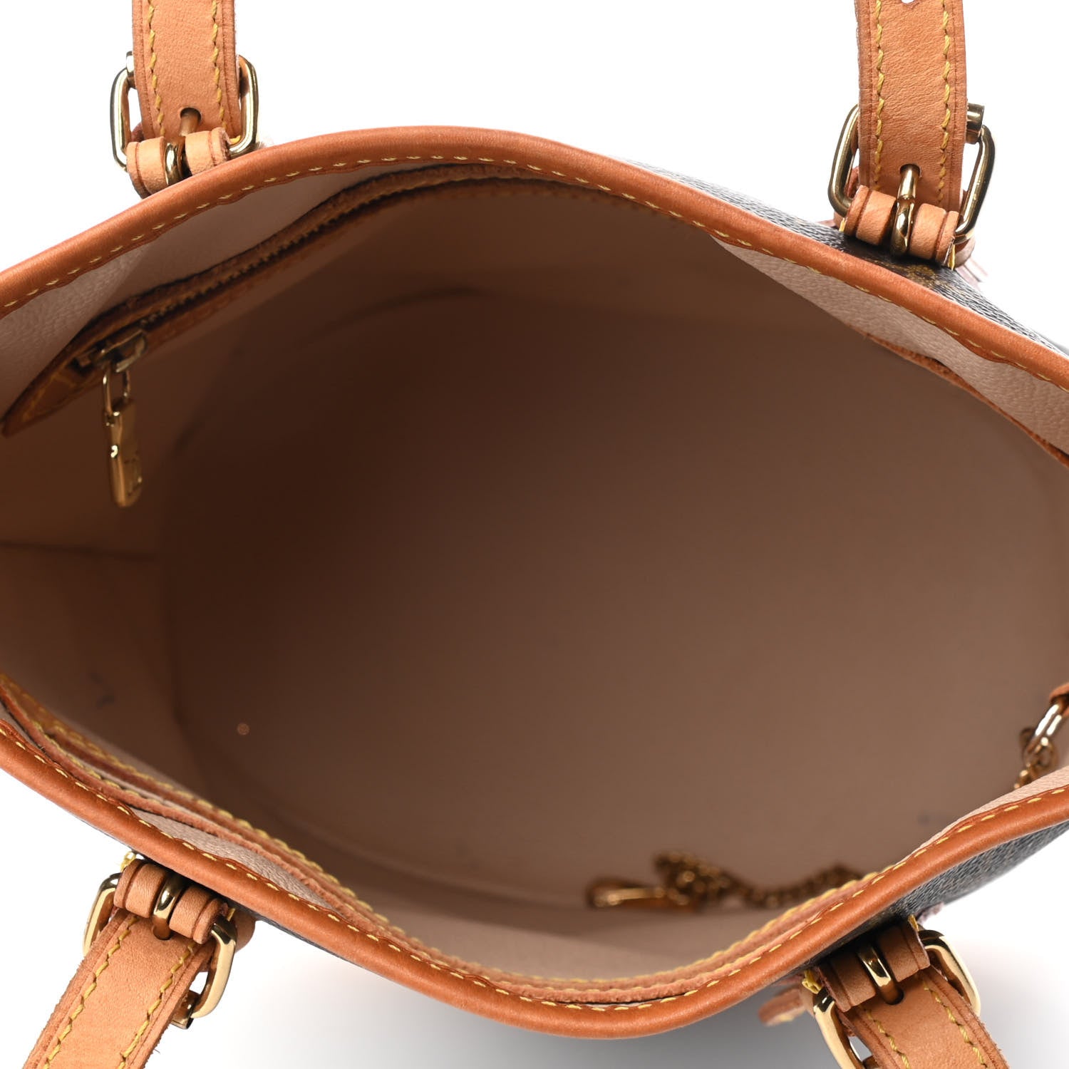 Louis Vuitton Monogram Petit Bucket 23 4 of 4