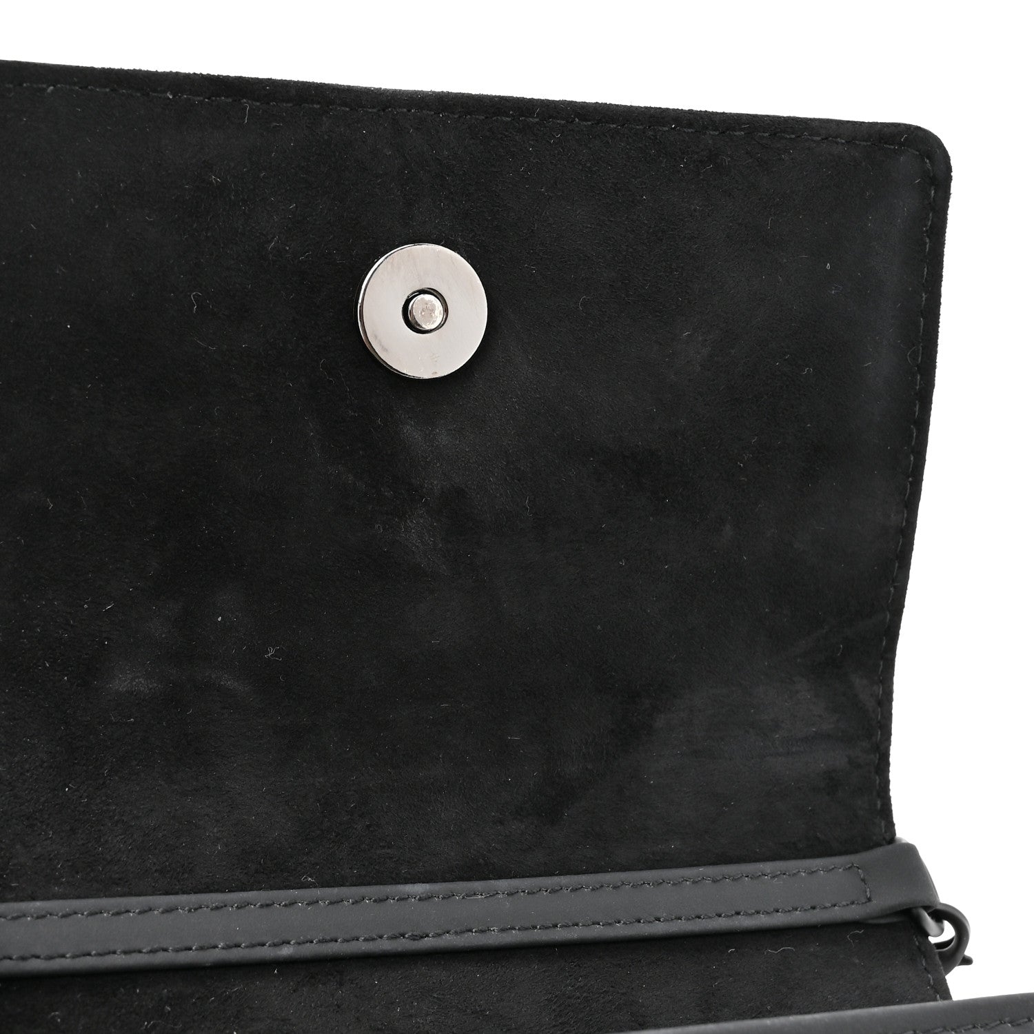 Christian Dior Ultra Matte Calfskin Cannage Mini Waist Pouch on Chain Black 11 of 11