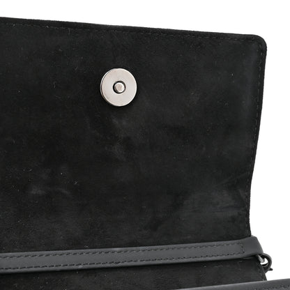 Christian Dior Ultra Matte Calfskin Cannage Mini Waist Pouch on Chain Black 11 of 11