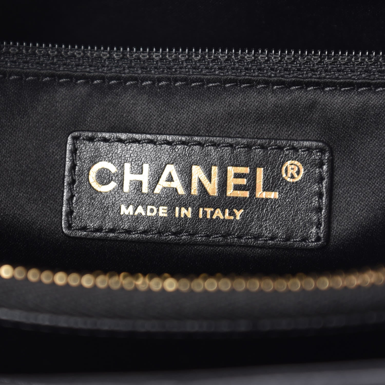 Chanel Caviar Quilted Grand Shopping Tote GST Black 7 of 9
