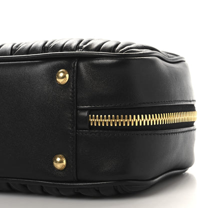 Miu Miu Nappa Matelasse Large Arcadie Top Handle Bag Black 8 of 8