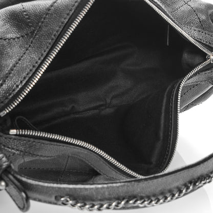 Chanel Caviar Small Outdoor Ligne Hobo Black 5 of 9