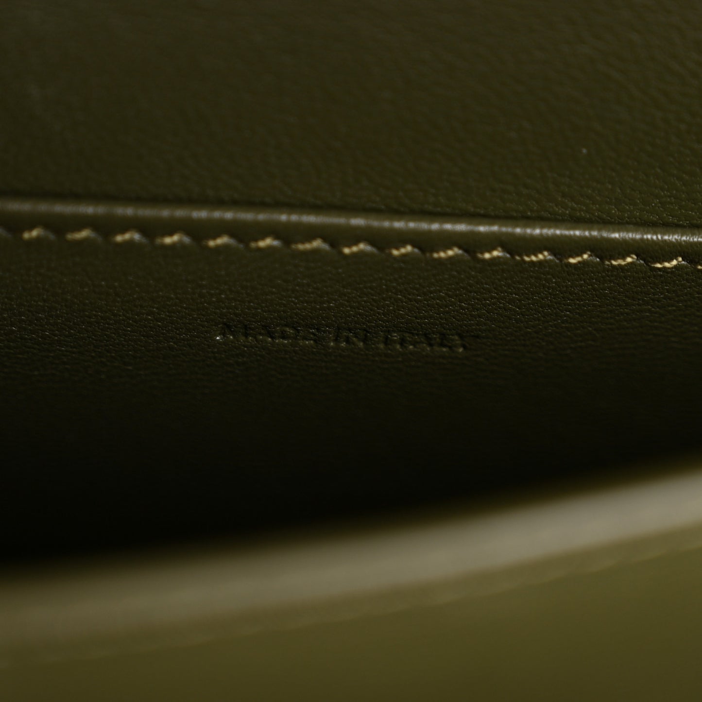 Box Calfskin Teen Classic Box Flap Bag Dark Olive