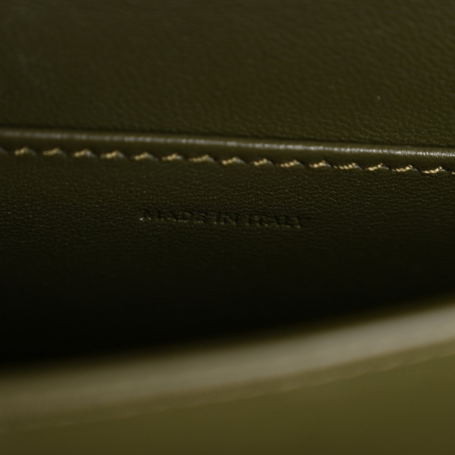 Celine Box Calfskin Teen Classic Box Flap Bag Dark Olive 7 of 14