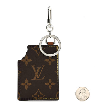 Louis Vuitton Monogram LV Chocolate Bar Bag Charm Key Holder 2 of 4