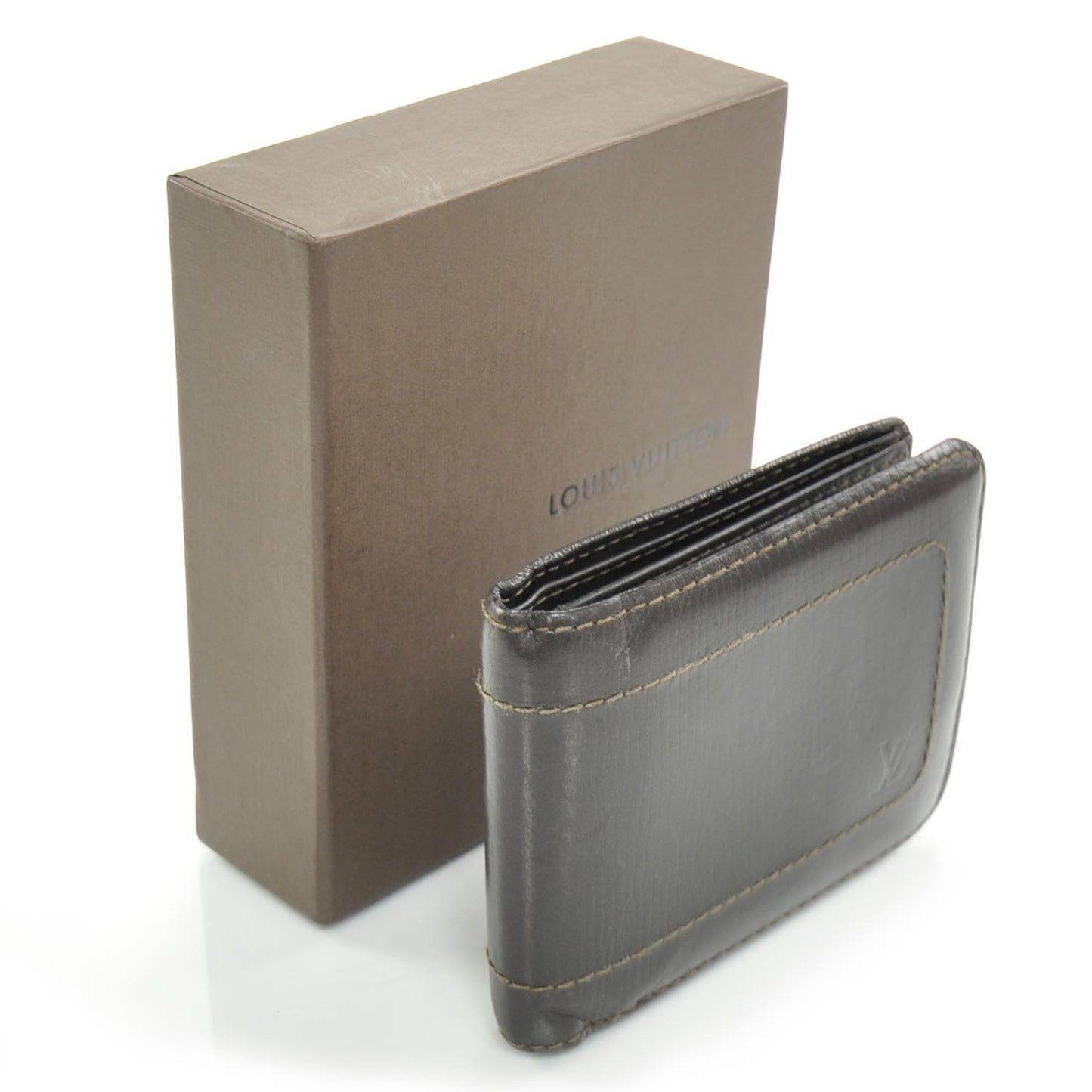 Utah Leather 6 Cards and Bill Holder Wallet