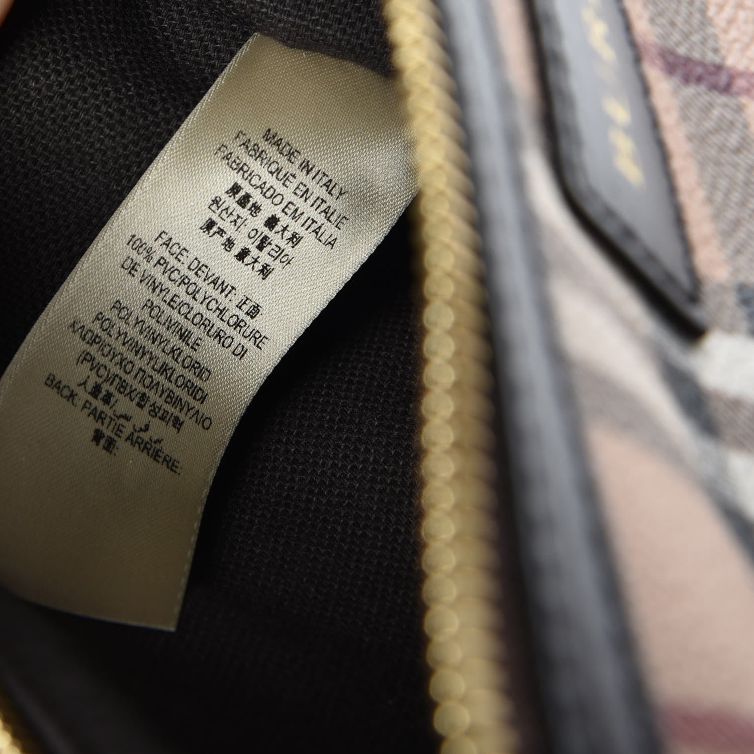 Burberry Haymarket Check Large Canterbury Tote Chocolate 9 of 10