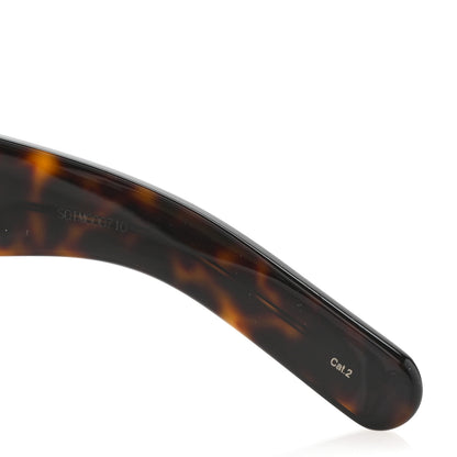 Gucci Oval Sunglasses GG0233S Tortoiseshell Gold 7 of 8