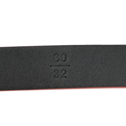 Chanel Calfskin CC Pearl Chain Belt 80 32 Red 5 of 6
