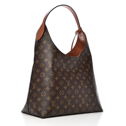 Louis Vuitton Monogram Flower Hobo Caramel 3 of 9