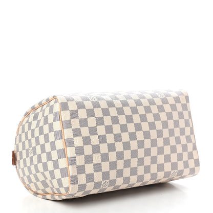Louis Vuitton Damier Azur Speedy 30 4 of 9