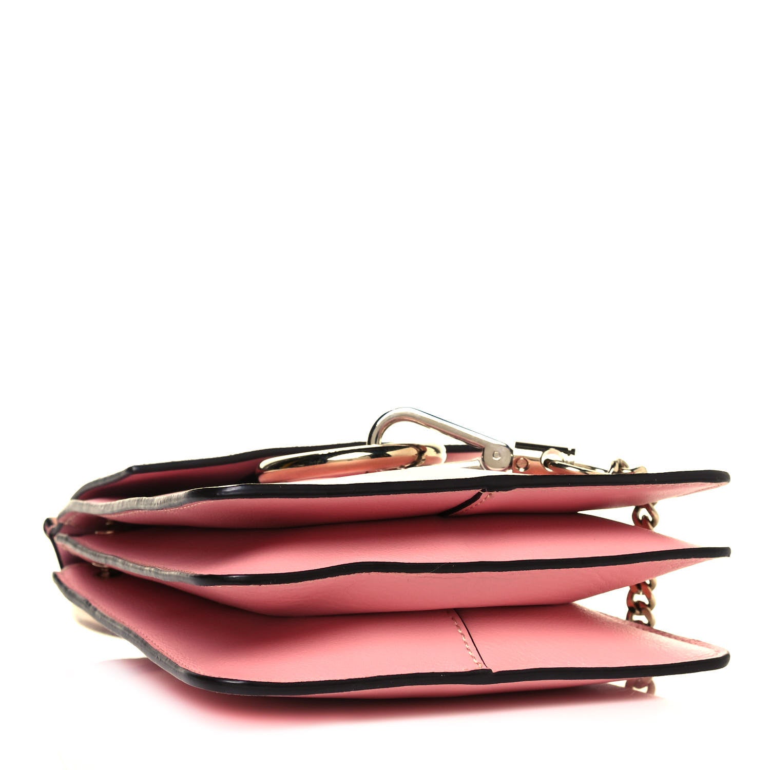 Chloe Suede Calfskin Mini Faye Bracelet Bag Washed Pink 3 of 11
