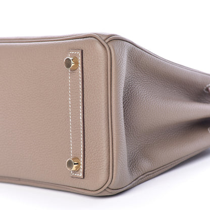 Hermes Togo Birkin 25 Etoupe 33 of 35