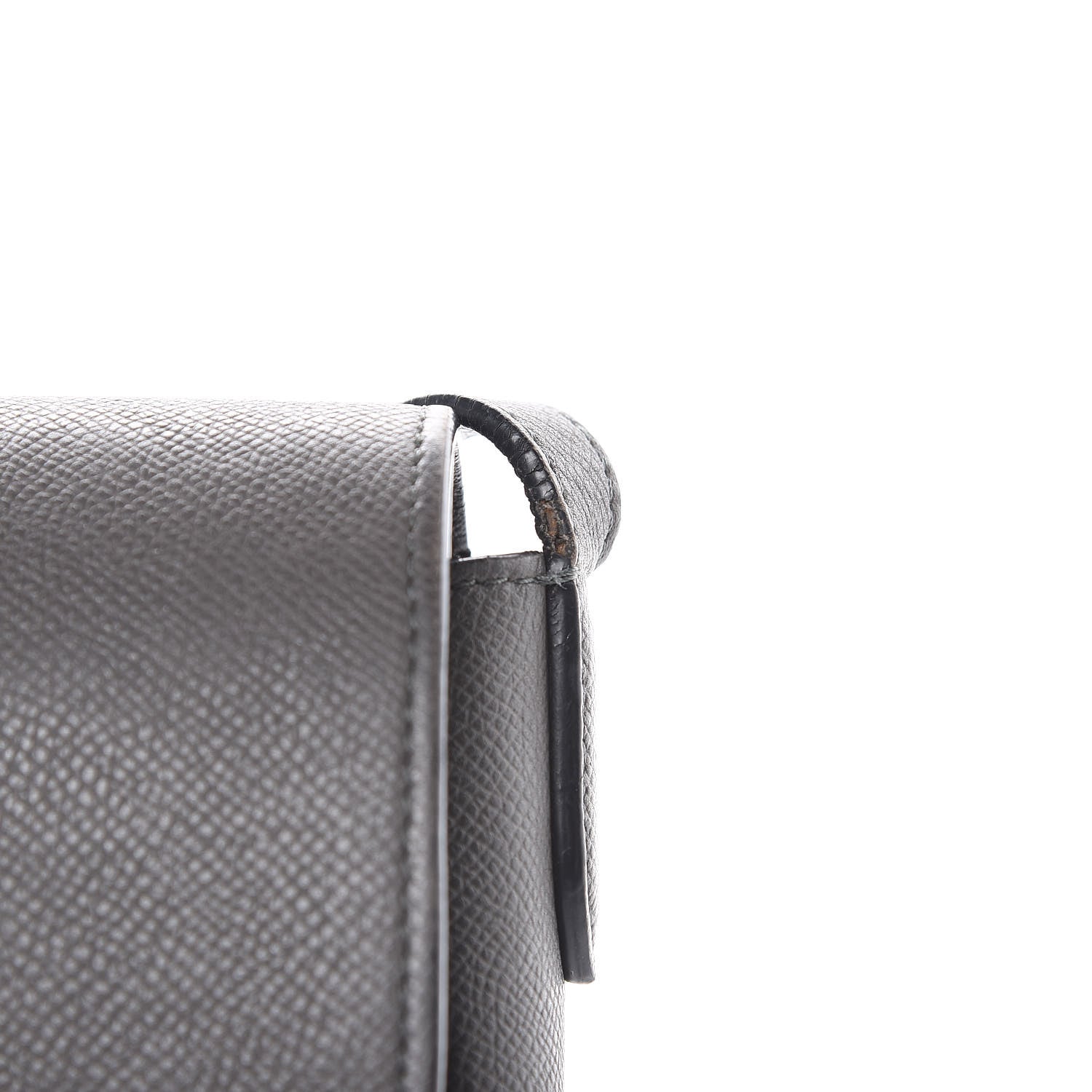 Celine Grained Calfskin Medium Trotteur Taupe 12 of 15