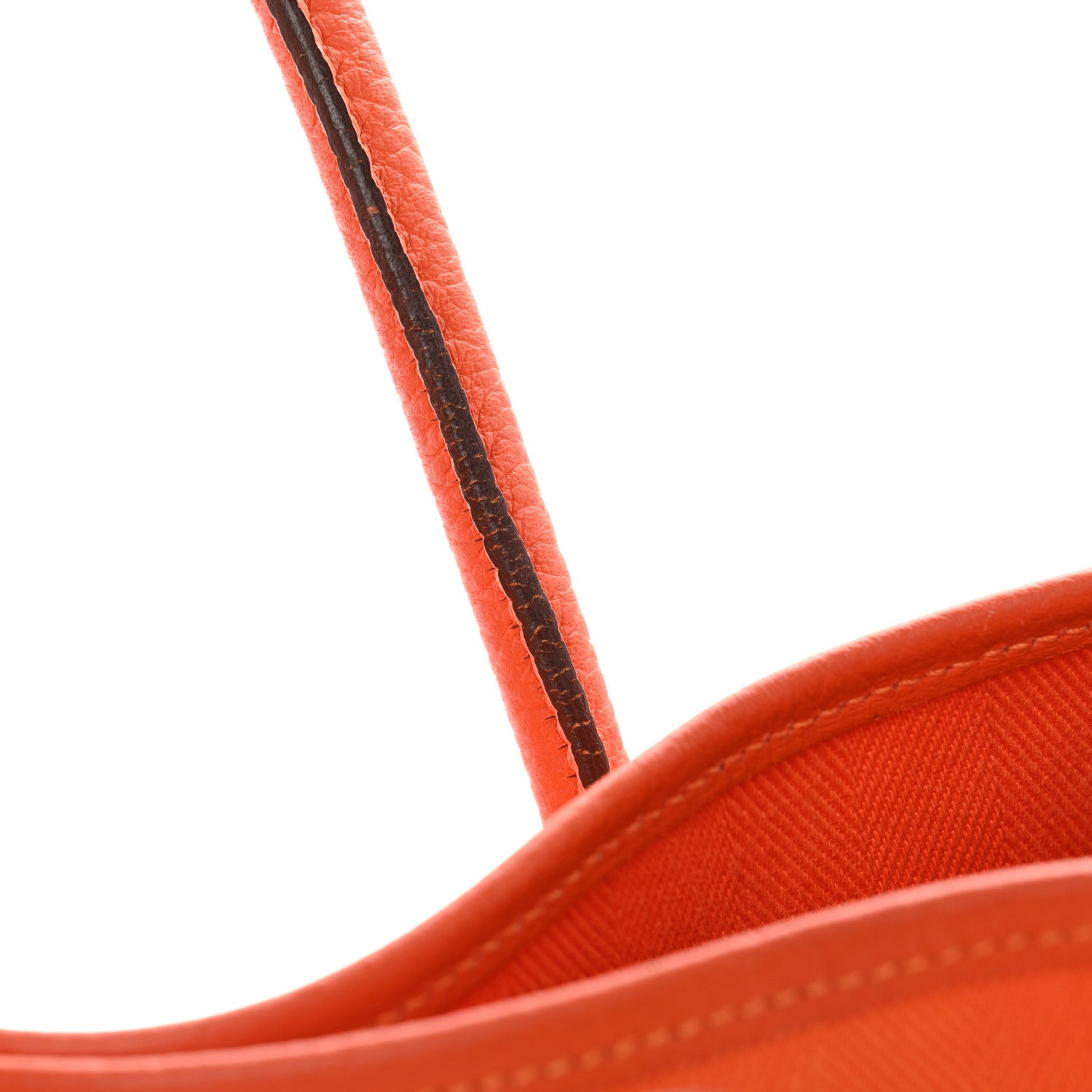 Hermes Toile Negonda Garden Party Tote 36 MM Orange 11 of 11