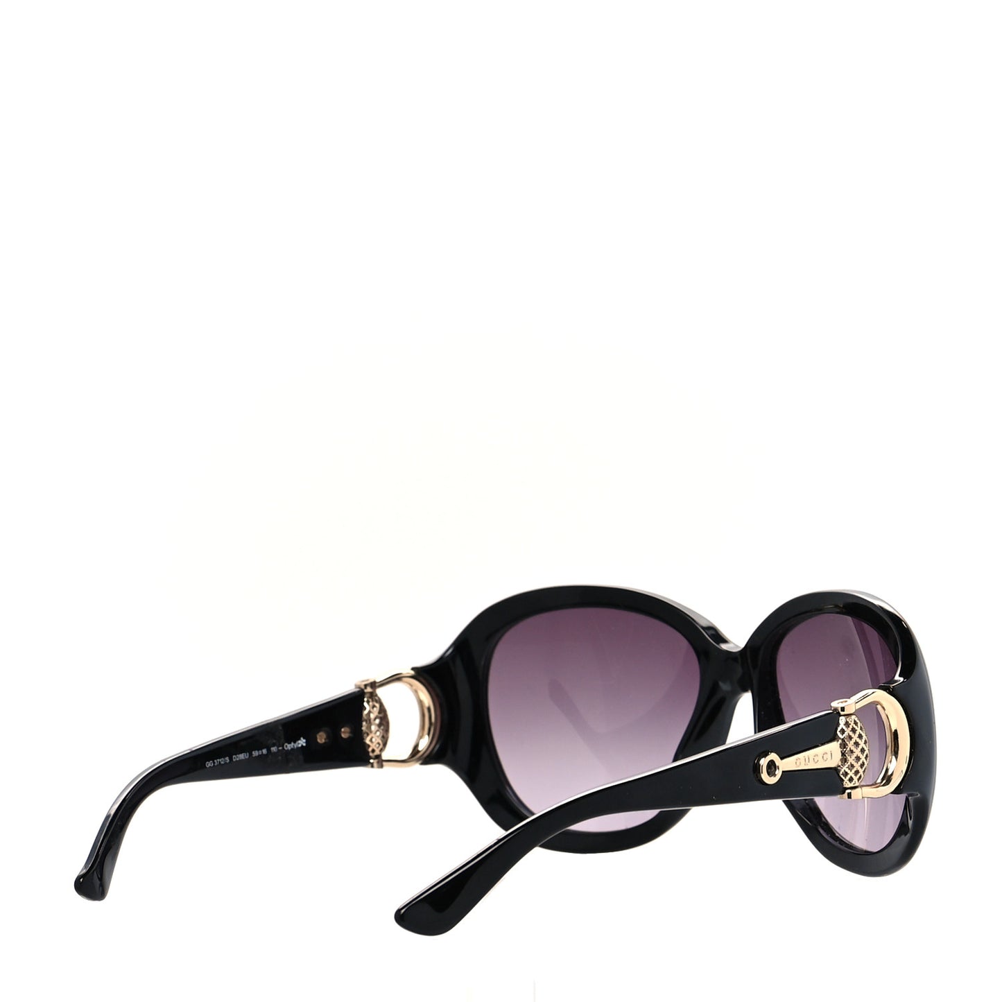 Horsebit Sunglasses 3712/S Black