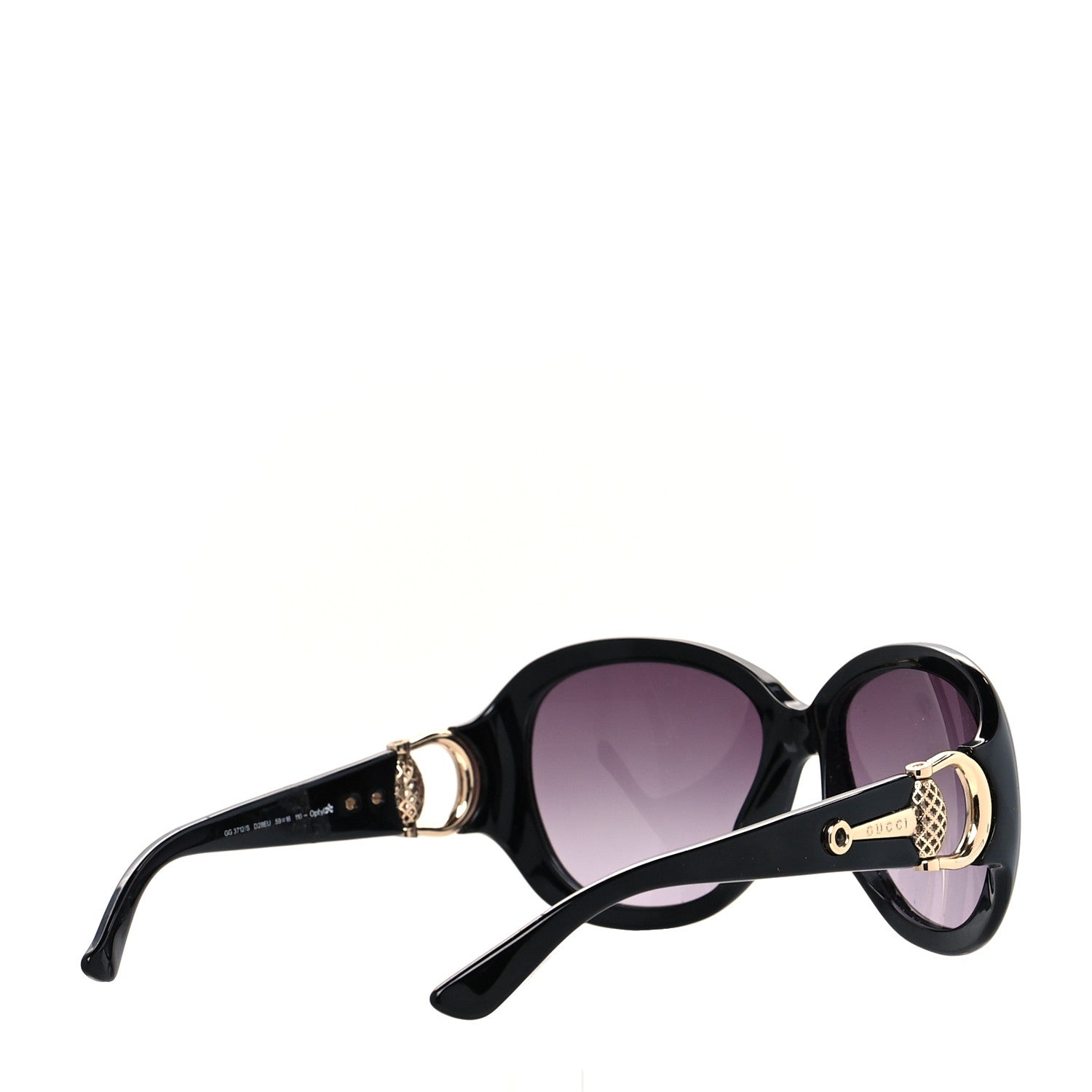 Gucci Horsebit Sunglasses 3712/S Black 4 of 8
