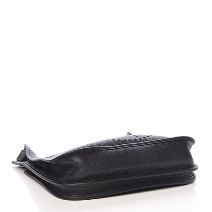 Hermes Taurillon Clemence Evelyne III PM Black 4 of 10