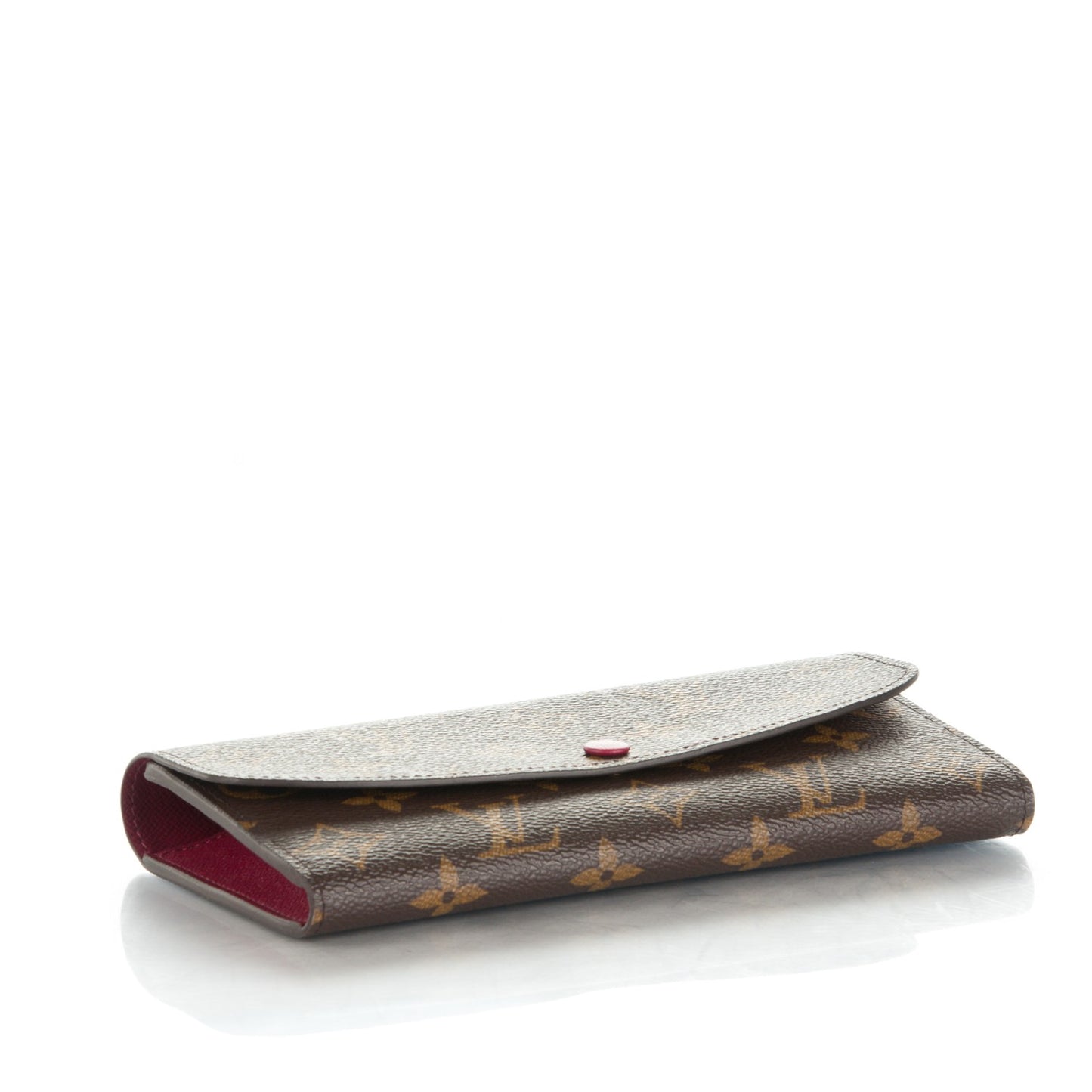 Monogram Emilie Wallet Fuchsia