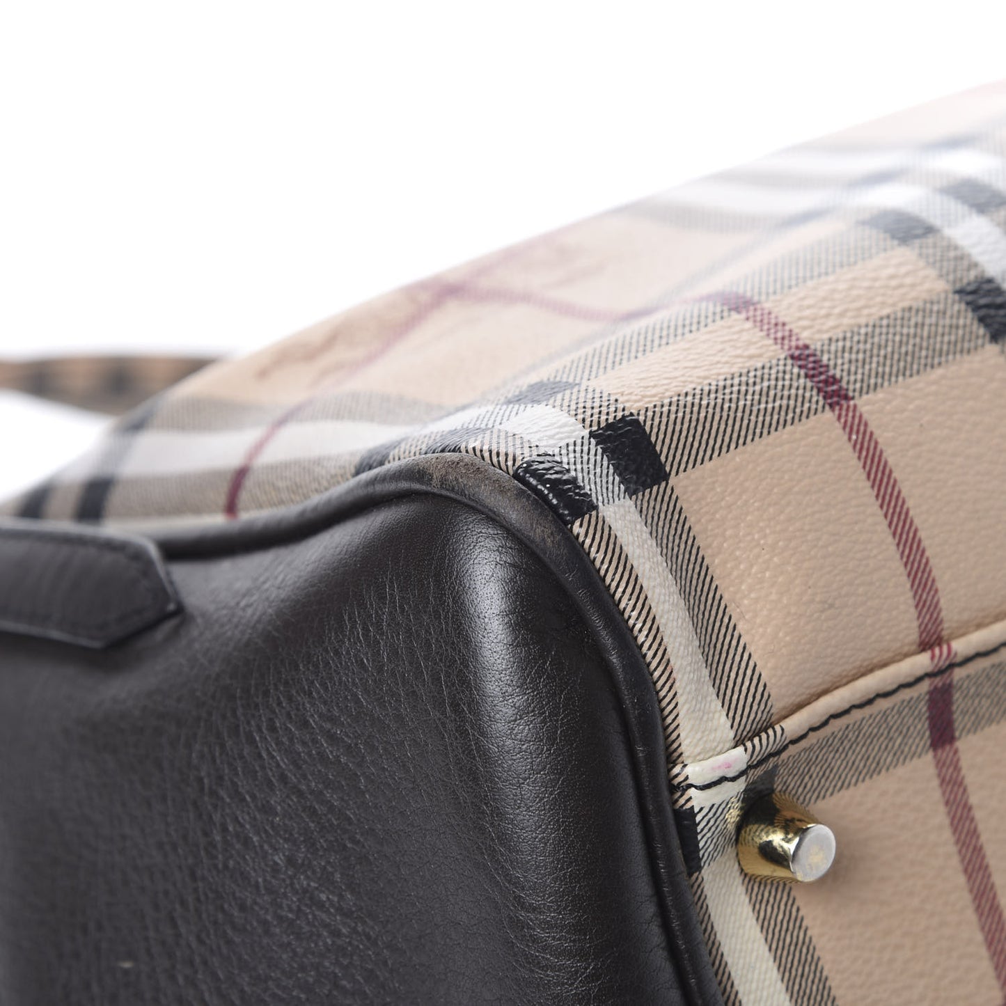 Haymarket Check Small Canterbury Tote Chocolate
