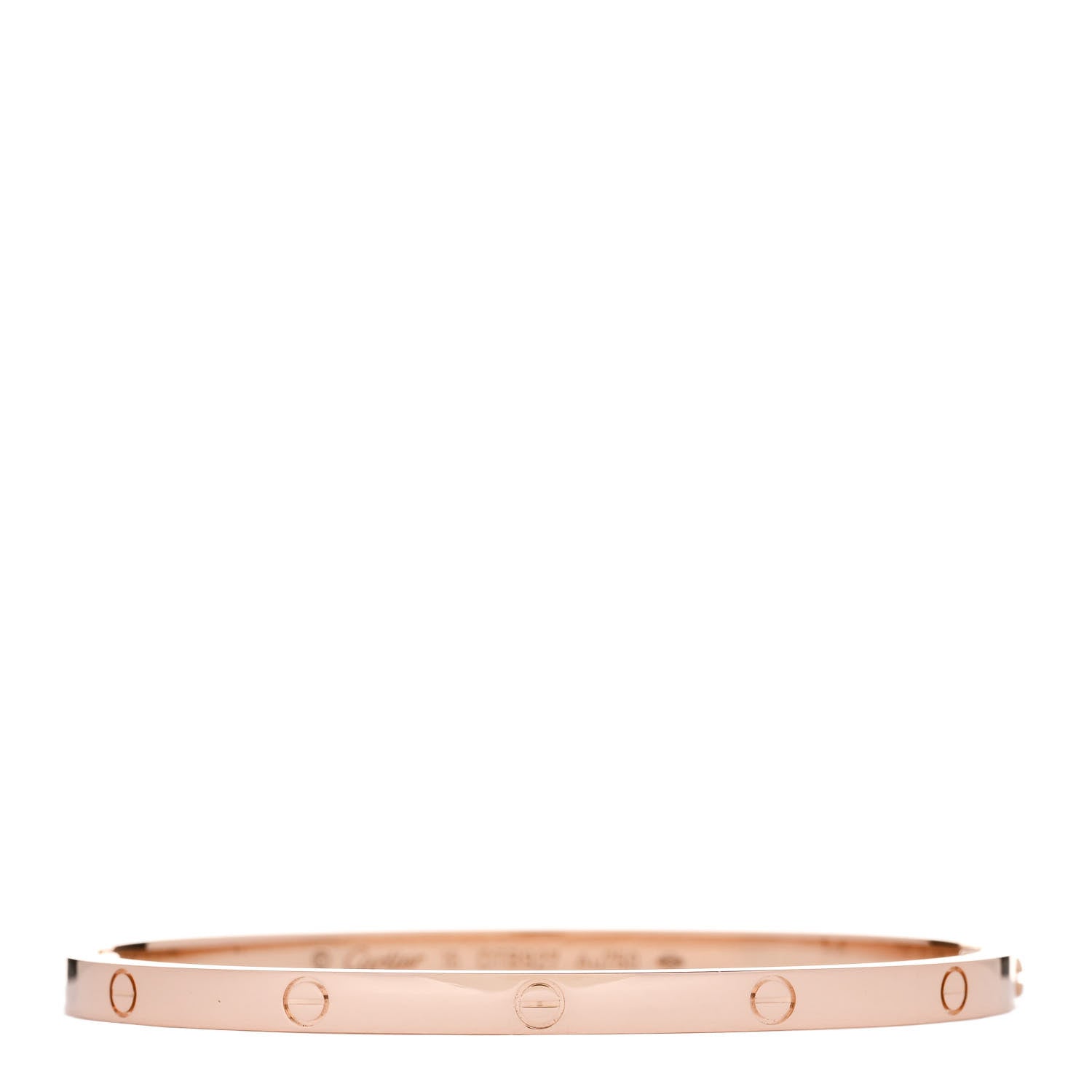 Cartier 18K Pink Gold Small LOVE Bracelet 16 1 of 8