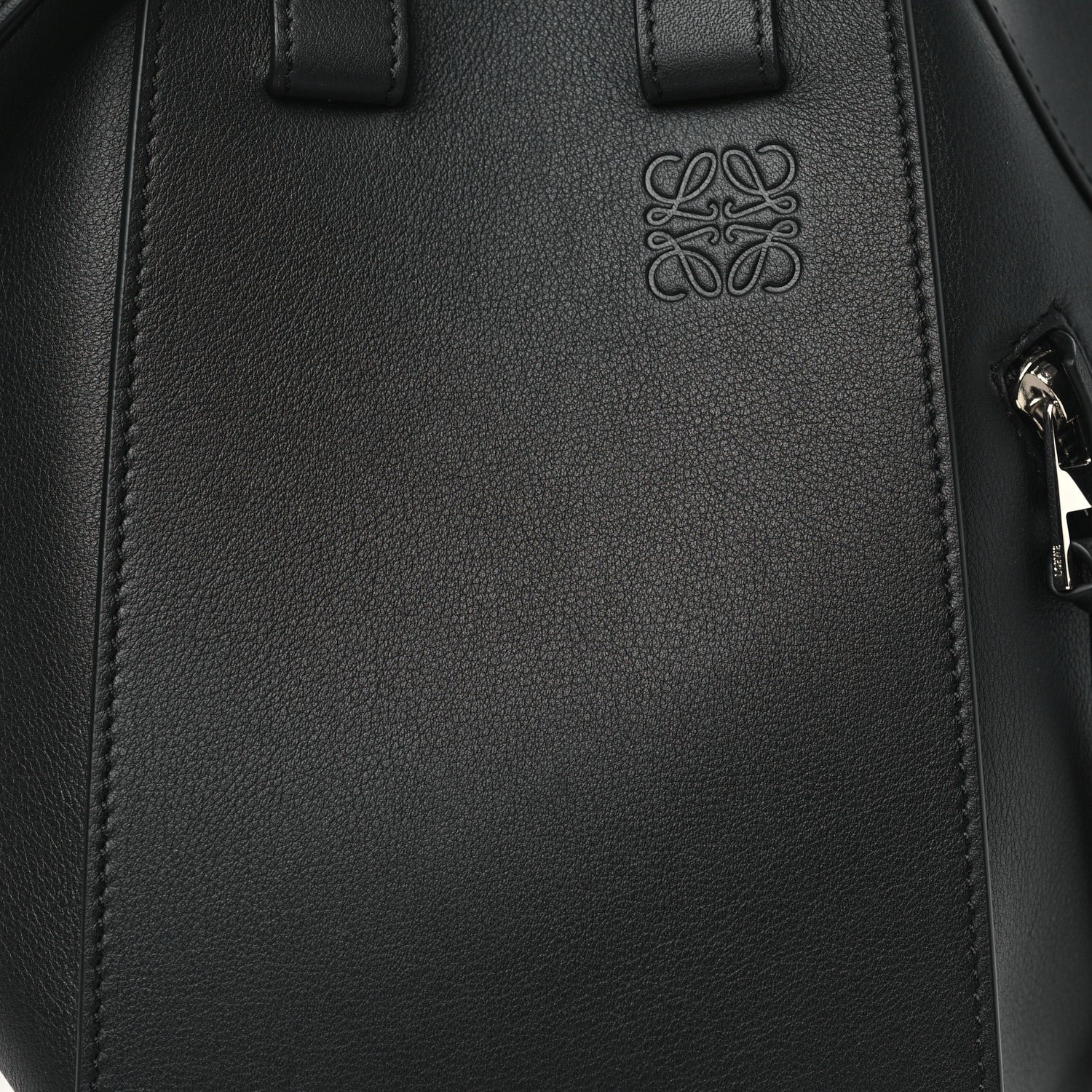 Loewe Calfskin Small Hammock Shoulder Bag Black 8 of 10