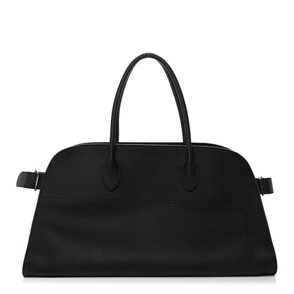 The Row Matte Grained Calfskin EW Margaux Black 1 of 11