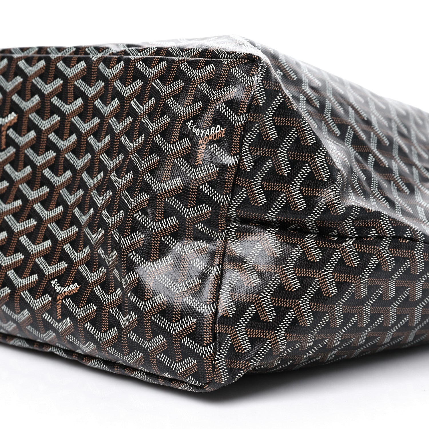 Goyard Goyardine Saint Louis GM Black Gold 11 of 11