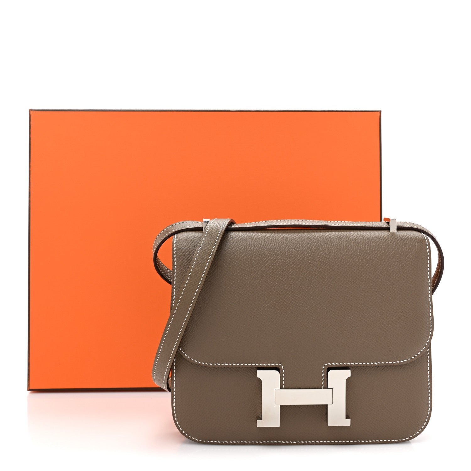 Hermes Epsom Constance 18 Etoupe 3 of 13