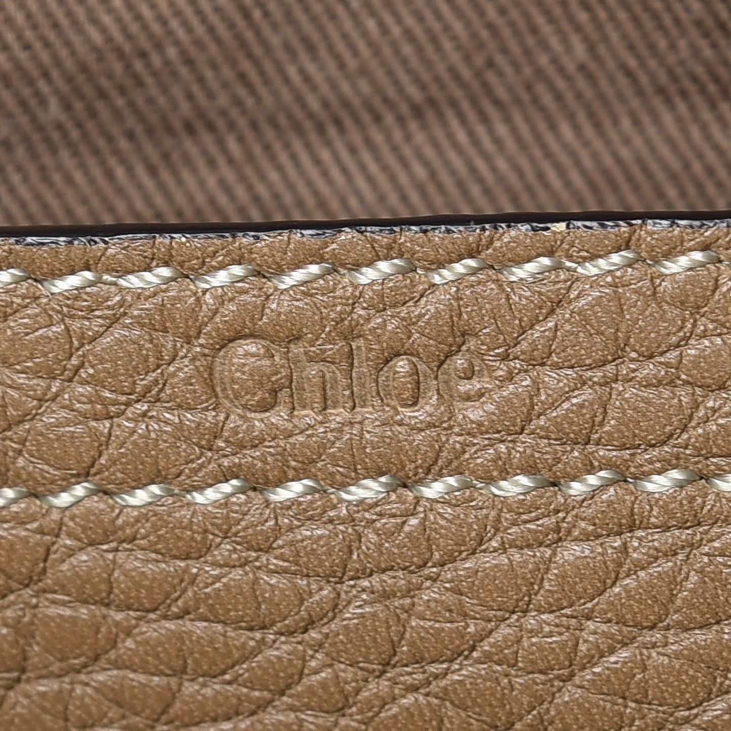 Calfskin Medium Marcie Round Crossbody Bag Nut