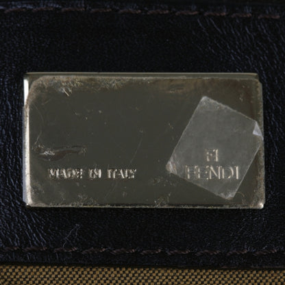 Fendi Zucca Cuoio Lucido Chef Hobo Tobacco Moro 7 of 13