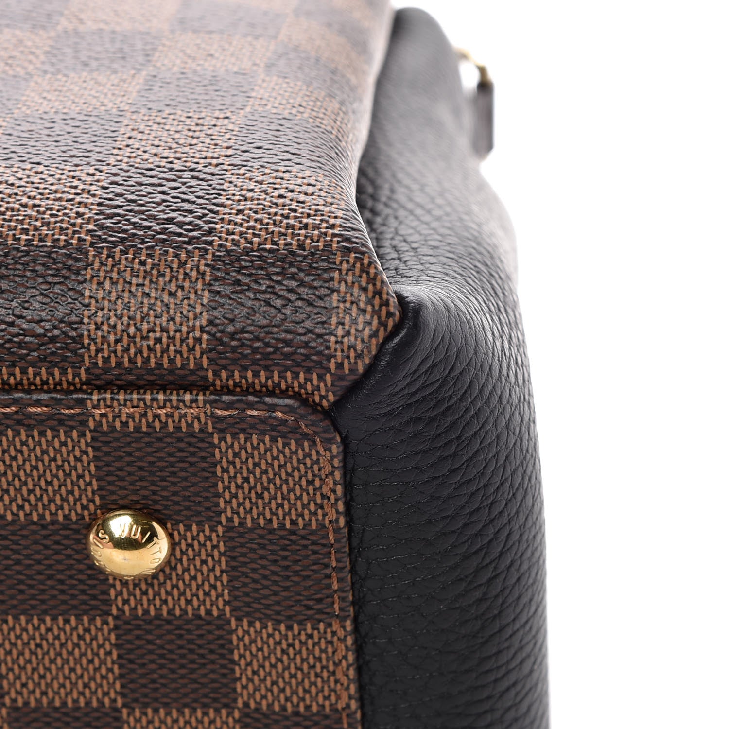 Louis Vuitton Cuir Taurillon Damier Ebene Normandy Black 10 of 10