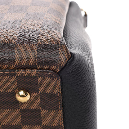 Louis Vuitton Cuir Taurillon Damier Ebene Normandy Black 10 of 10