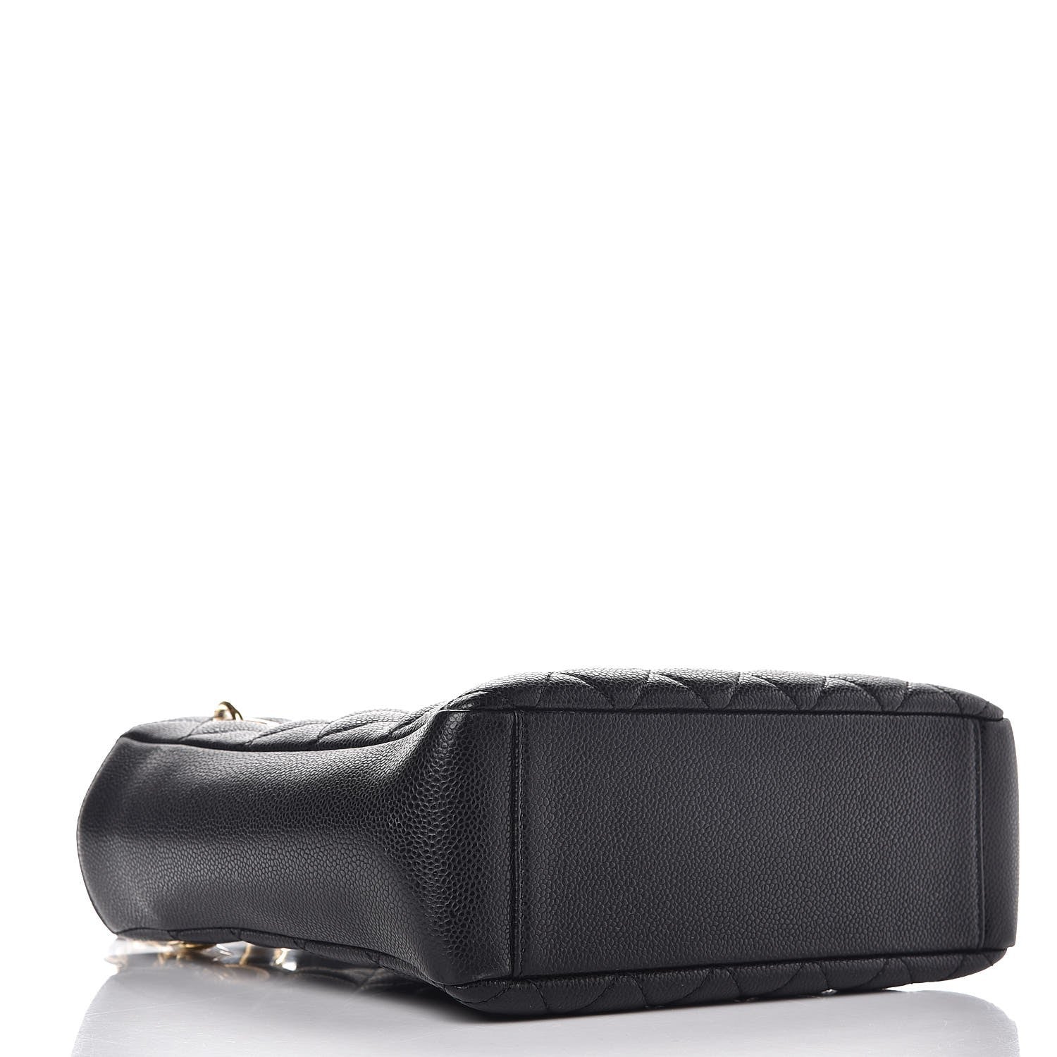 Chanel Caviar Quilted Petit Shopping Tote PST Black 4 of 7