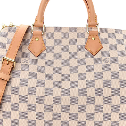 Louis Vuitton Damier Azur Speedy Bandouliere 30 7 of 10