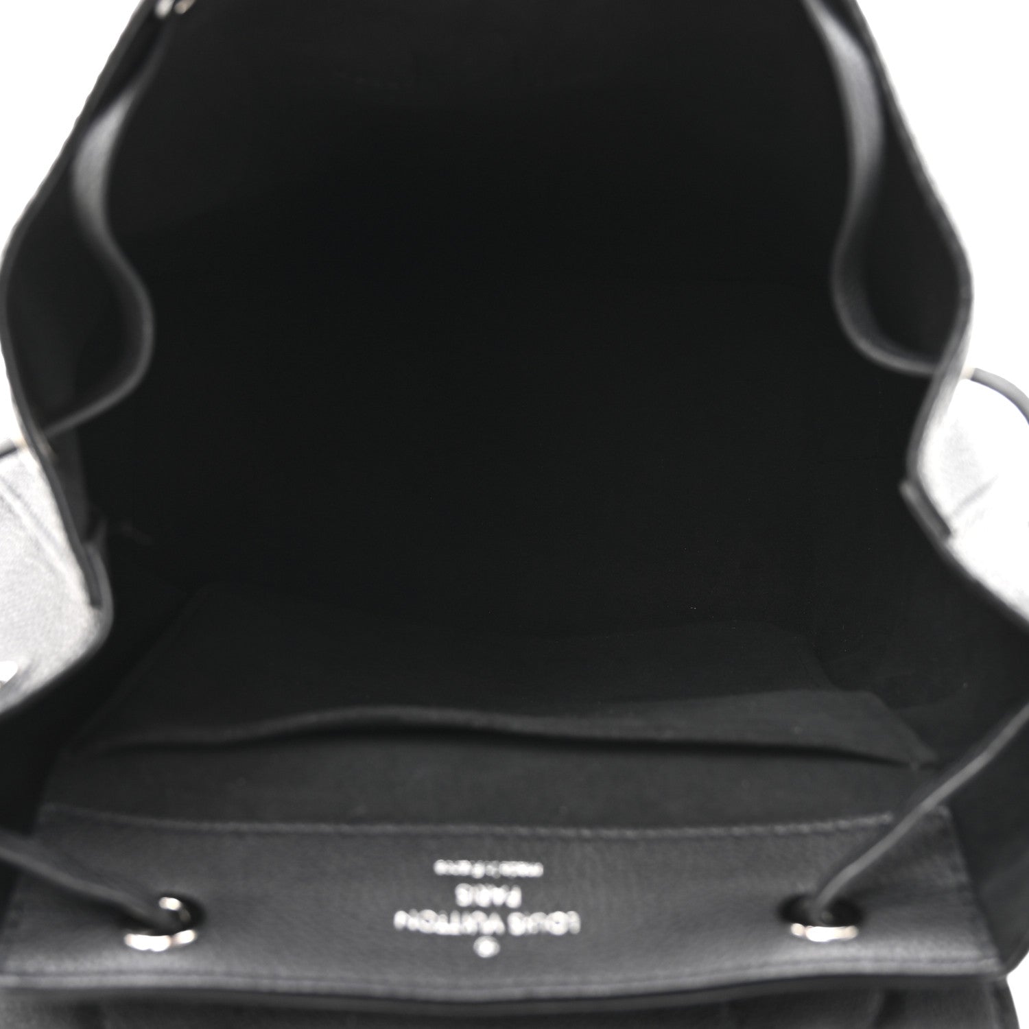 Louis Vuitton Calfskin Lockme Backpack Black 5 of 9